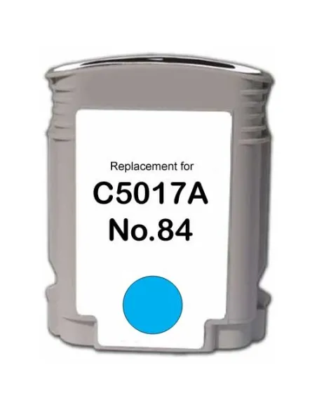 Hp 84 cartucho de tinta para impresora compatible CYAN CLARO C5017A