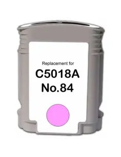 Hp 84 cartucho de tinta para impresora compatible MAGENTA CLARO C5018A