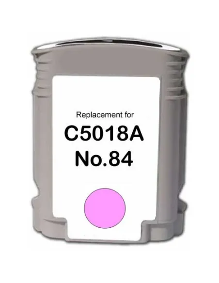 Hp 84 cartucho de tinta para impresora compatible MAGENTA CLARO C5018A