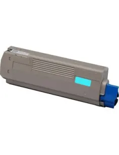 OKI C610 CIAN toner compatible 6000 pags.