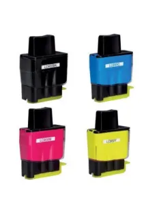 BROTHER LC900 / LC-900  PACK 4 CARTUCHOS COMPATIBLES 