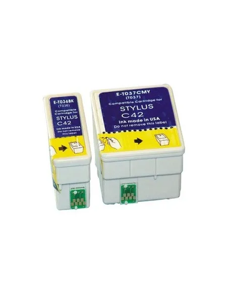 epson c42-c44-c46 t036+t037pack cartuchos  compatibles