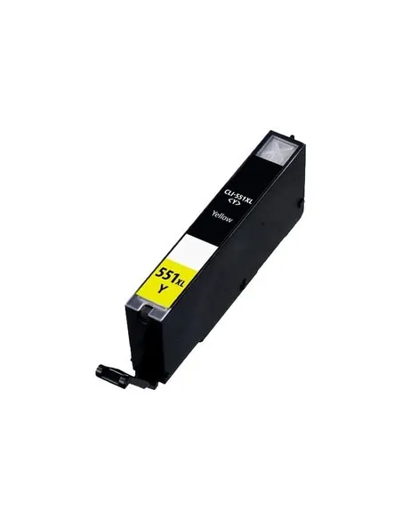 CLI-551XL-Y CANON AMARILLO Compatible CLI-551XL-Y (Alta Capacidad) Canon Pixma IP7250 MG5450 MG6350 MX725 MX925