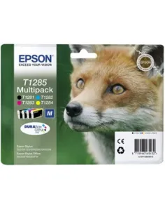 Original t1285 multipack cartuchos tinta epson t1285 (t1281 + t1282 + t1283 + t1284) 3.5 ml