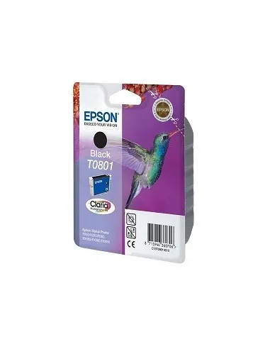 Cartucho original negro Epson T0801