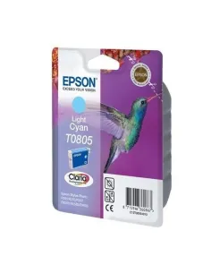 cartucho original cián claro Epson T0805