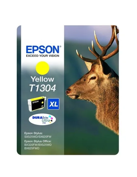 Cartucho amarillo original Epson T1304 10.1 ml