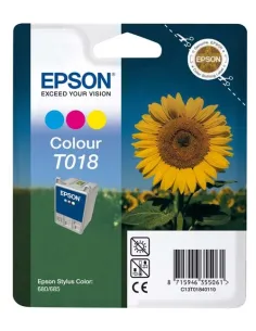 cartucho color original Epson T018