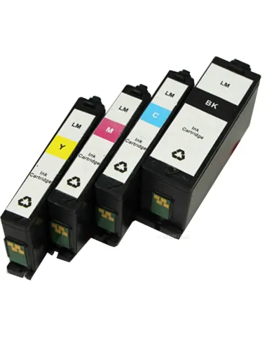 LEXMARK 150XL pack 4 cartuchos compatibles alta capacidad Lexmark 150xl (bk-c-m-y)