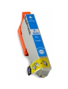 T2632 EPSON CIAN cartucho Cián Compatible con Epson T2632  26XL
