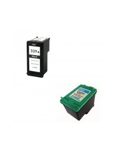 HP 339 + HP 344  pack 2 tintas compatibles 