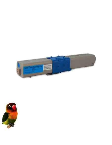 OKI C301 / C321 / MC332 / MC342 CIAN toner compatible 1500 pags