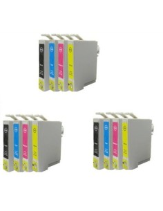 Epson T0711/2/3/4 12 tintas comp. NonOem 