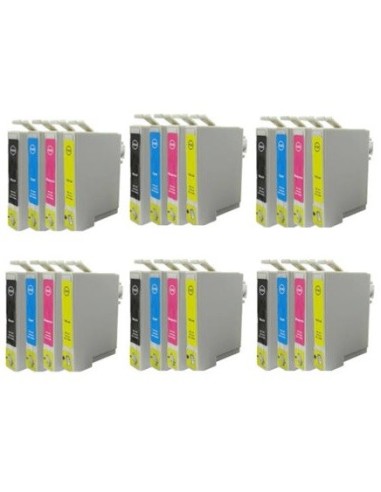 Epson T0711/2/3/4 24 tintas comp. NonOem 