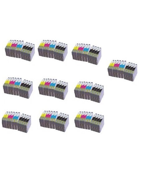 Epson T0711/2/3/4 100 tintas comp. NonOem 