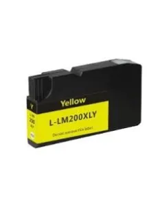 LEXMARK 200XL AMARILLO cartucho de tinta compatible Lexmark 200 XL Amarillo 14L0200 