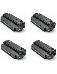 pack 4 Toner HP 13x Q2613X Nº13x Negro COMPATIBLE para HP LaserJet 1300