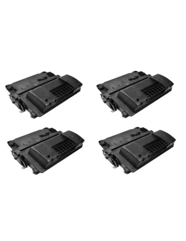HP CE390X pack 4 tóner compatible  24000C. ENTERPRISE/600 M602N LASERJET M/4555MFP