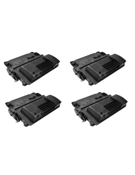 HP CE390X pack 4 tóner compatible  24000C. ENTERPRISE/600 M602N LASERJET M/4555MFP