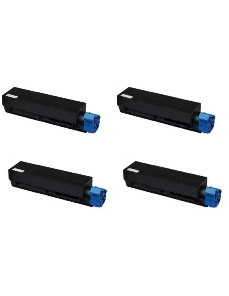 pack 4 tóner compatible OKI B410/B420/B430/B440/MB460L/470/480 3500C.