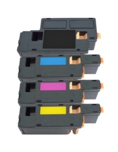 DELL 1250 / 1350 /1355 pack 4 toners COMPATIBLES  (bk-c-m-y)