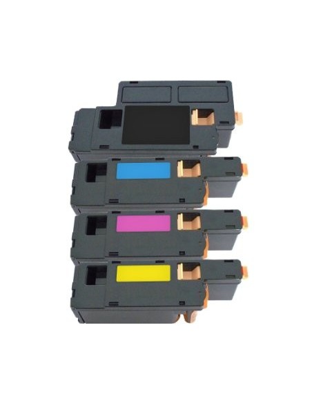DELL 1250 / 1350 /1355 pack 4 toners COMPATIBLES  (bk-c-m-y)