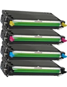 DELL 3130 pack 4 Toner Compatibles (bk-c-m-y)  