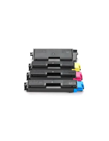 TK-590 PACK 4 Toner Compatibles (BK-C-M-Y) Kyocera para FS-C2026/FS-C2126/ FS-C5250