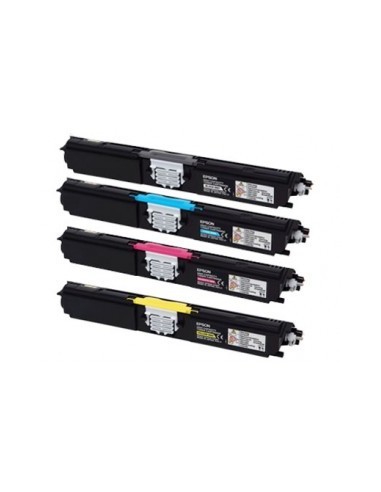 EPSON C1600 CX16 PACK 4 TONER (BK-C-M-Y)