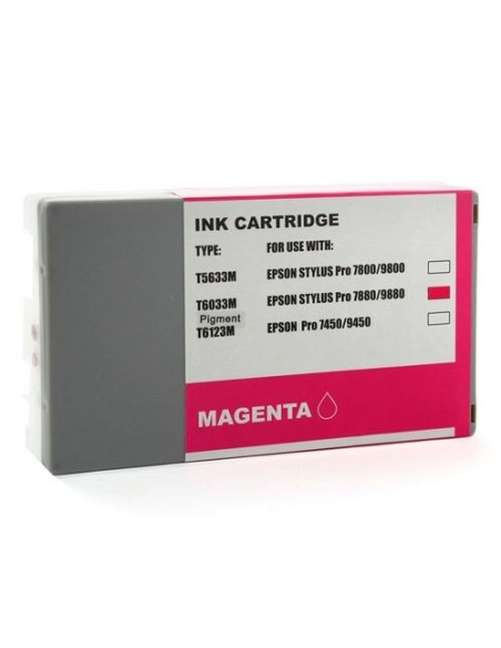 T6033 MAGENTA Epson STYLUS PRO 7880 STYLUS PRO 9880 cartucho compatible 
