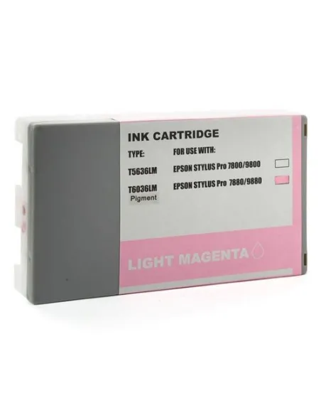 T6036 MAGENTA CLARO Epson STYLUS PRO 7880 STYLUS PRO 9880 cartucho compatible 