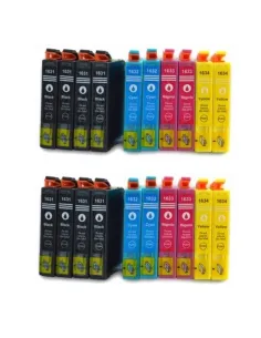 T1631-2-3-4 EPSON Pack Cartuchos compatibles Epson T1631 - T1632 - T1633 - T1634 16XL 