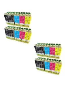 T1811/2/3/4 EPSON  pack 40 tintas compatibles  Epson T1811-T1812-T1813-T1814 2