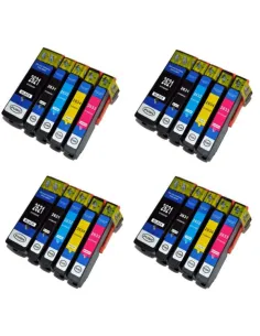 T2621/T2631-2-3-4 EPSON pack 5 tintas compatibles Epson T2621-T2631-T2632-T2633-T2634