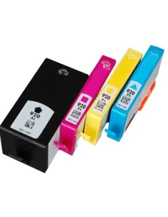 HP 920XL pack cartuchos compatibles alta capacidad HP 920XL BK/C/M/Y 2