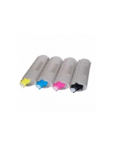 pack 4 tóners compatibles OKI C5500-C5550-C5800-C5900