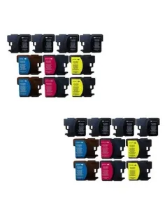 LC1240 BROTHER pack 20 cartuchos compatibles Brother LC1240