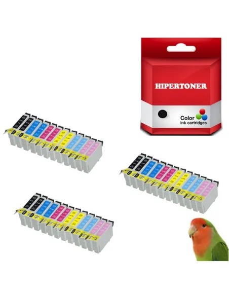 Pack 6 tintas para  Stylus Photo 1400 1500 W