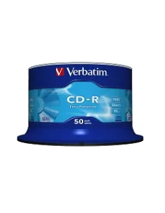 Verbatim cd-r tarrina 50 uds 