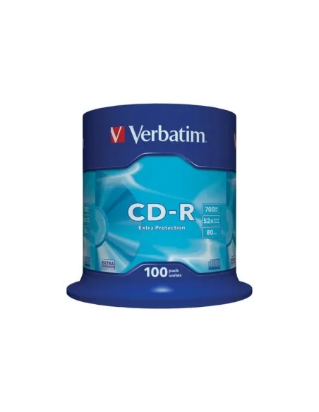 Cd-r Verbatim 700 mb 52x tarrina 100 
