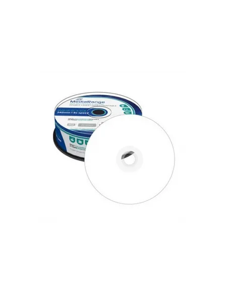 Mediarange DVD+R doble capa  8.5GB 8x Full Printable pack 25