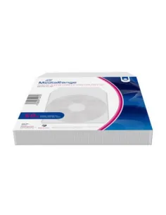 MediaRange Sobre Plastico Mini CD/DVD (8cm) con Solapa 50 pcs