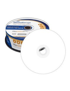 DVD+R 16x Mediarange FullFace Printable tarrina 25 uds