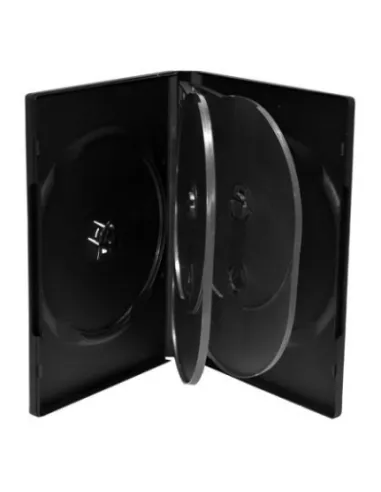 MediaRange Caja DVD para 5 discos Pack 5 uds