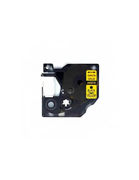 DYMO 45018 NEGRO / AMARILLO CINTA ROTULADORA GENERICA S0720580
