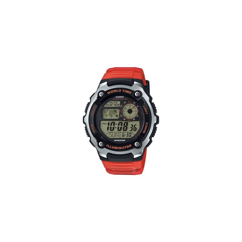 Reloj Casio World Time AE-2100W-4A