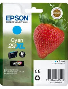 EPSON T2992 / 29XL CIAN EPSON cartucho original	
