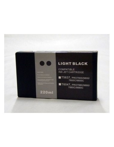 EPSON T5637 NEGRO LIGHT tinta compatible Stylus Pro 7800 / Stylus Pro 9800	