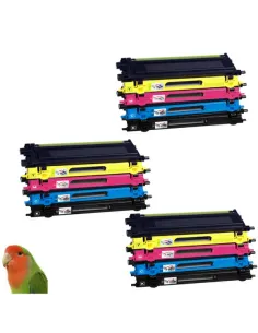 TN230 BROTHER  pack 12 tóners compatibles Brother TN230 B 