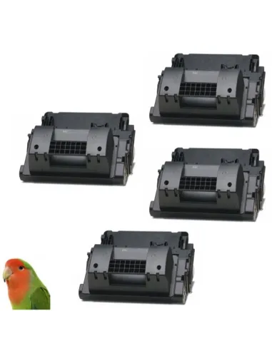 PACK 4 TONER HP CC364X / 64X toner compatible HP Laserjet P4015 P4515